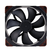 NOCTUA Ventilátor NF-A14 iPPC-2000, 140mm, černá/hnědá