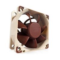 NOCTUA Ventilátor NF-A6x25-PWM, 60mm, hnědá