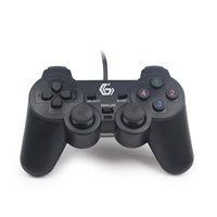 GEMBIRD gamepad JPD-UDV-01, vibrační, USB