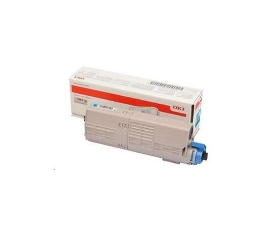 OKI Cyan toner do C532/C542 a MC563/MC573 (6 000 stránek)