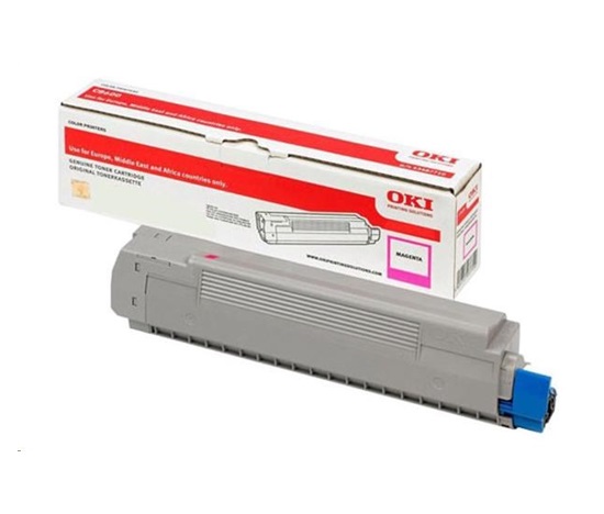 OKI Magenta toner do C823/C833/C843 (7 500 stránek)