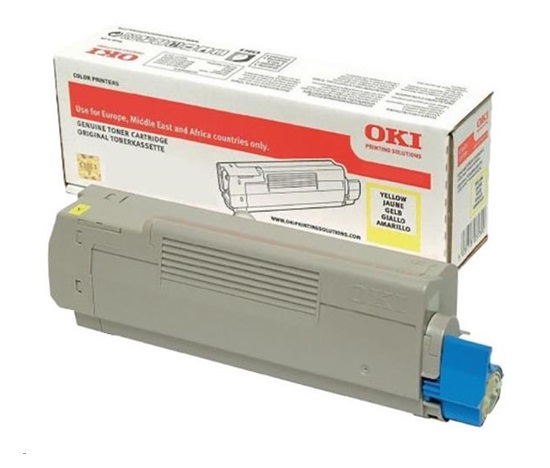 OKI Yellow toner do C823/C833/C843 (7 500 stránek)