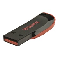 SanDisk Flash Disk 16GB Cruzer Blade, USB 2.0, černá