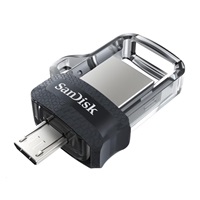 SanDisk Flash Disk 64GB Ultra, Dual USB Drive m3.0, OTG
