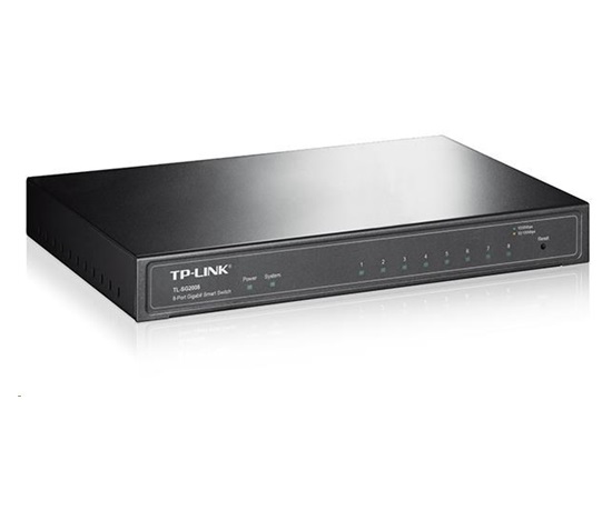 TP-Link OMADA JetStream switch TL-SG2008 (8xGbE, fanless)