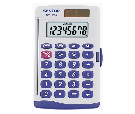 Sencor kalkulačka  SEC 263/8