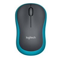 Logitech Wireless Mouse M185, blue/niebieska