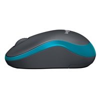 Logitech Wireless Mouse M185, blue/niebieska