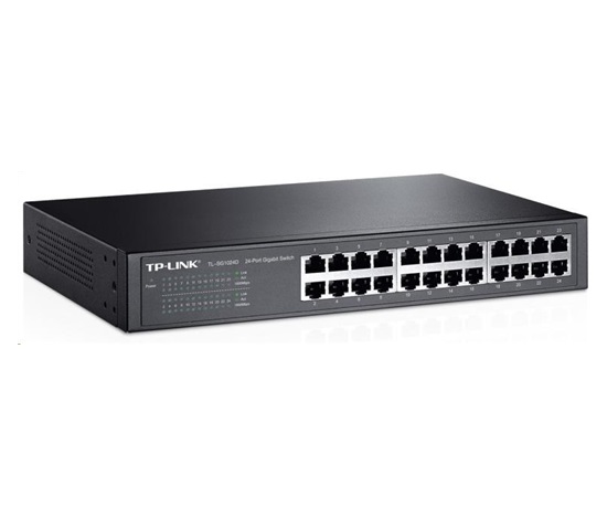 TP-Link switch TL-SG1024D (24xGbE, fanless)