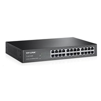 TP-Link switch TL-SF1024D (24x100Mb/s, fanless)