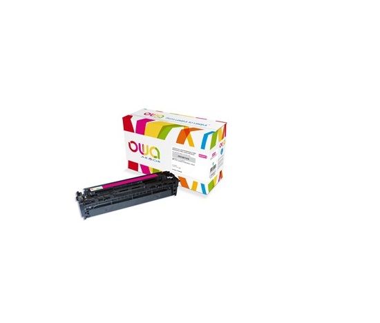 Toner OWA Armor do HP Color Laserjet Pro 200 M251, M276, 1800 stron, CF213A, czerwona/magenta