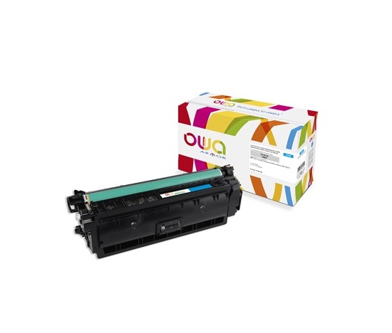 Toner OWA Armor do HP Color Laserjet Ese M552, M553, MFP M577, 9500   stron, CF361X, niebieska/cyan