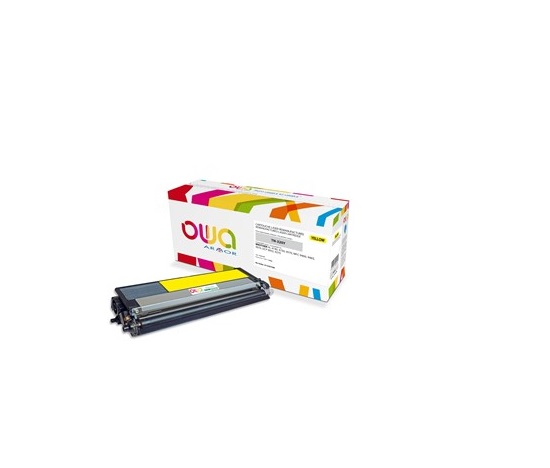 Toner OWA Armor do BROTHER HL 4140, 4150, 4570, MFC 9460, 9465, 9970, DCP 9055,1500 stron,TN320Y,żółta/yellow (TN-320Y)