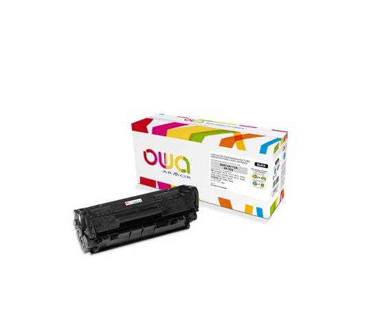 Toner OWA Armor do HP Laserjet 1010, 1012, 1015, 1020, 1022, M1005, AIO 3015, , 2000 stron, Q2612A, czarny/black