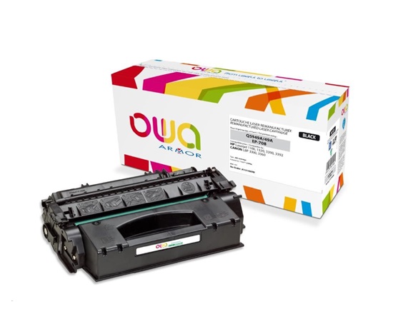 Toner OWA Armor do HP Laserjet 1160, 1320, AIO 3390, 3392, 2500 stron, Q5949A, czarny/black