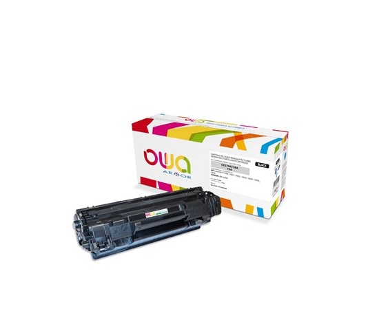 Toner OWA Armor do HP Laserjet P1566, 1601, 2100 stron, CE278A, czarny/black