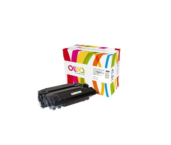 Toner OWA Armor do HP Laserjet P3015, Ese 500 MFP M525, Pro M521, 12500 stron, CE255X, czarny/black
