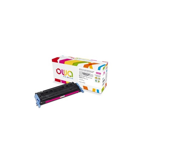 Toner OWA Armor do HP Color Laserjet 1600, 2600, 2605, 2000 stron, Q6003A, czerwona/magenta