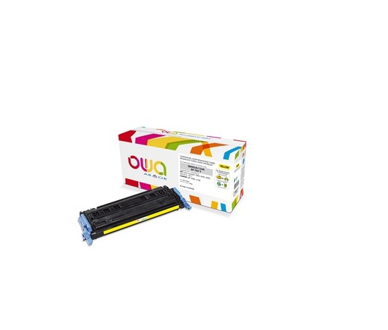 Toner OWA Armor do HP Color Laserjet 1600, 2600, 2605, 2000 stron, Q6002A, żółta/yellow