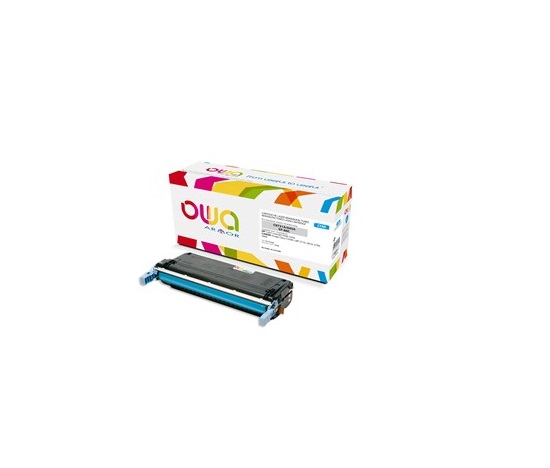 Toner OWA Armor do HP Color Laserjet 5500, 5550, 12000 stron, C9731A, niebieska/cyan
