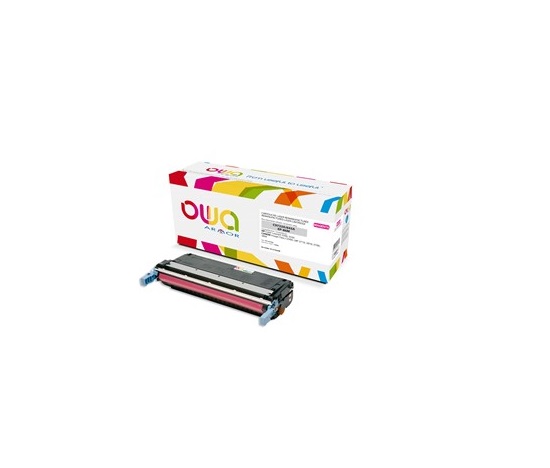 Toner OWA Armor do HP Color Laserjet 5500, 5550, 12000 stron, C9733A, czerwona/magenta