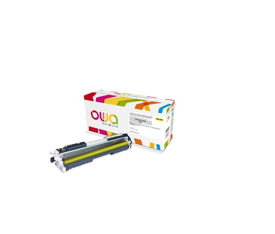 Toner OWA Armor do HP Laserjet Pro CP1025, Pro100 M175, Pro200 M275, 1000 stron, CE312A, żółta/yellow