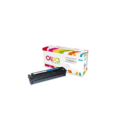 Toner OWA Armor do HP Laserjet Pro CP1525, 1300 stron, CE321A, niebieska/cyan