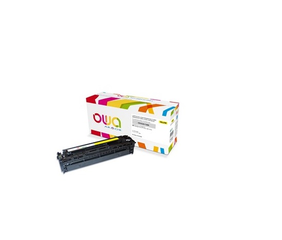 Toner OWA Armor do HP Laserjet Pro CP1525, 1300 stron, CE322A, żółta/yellow