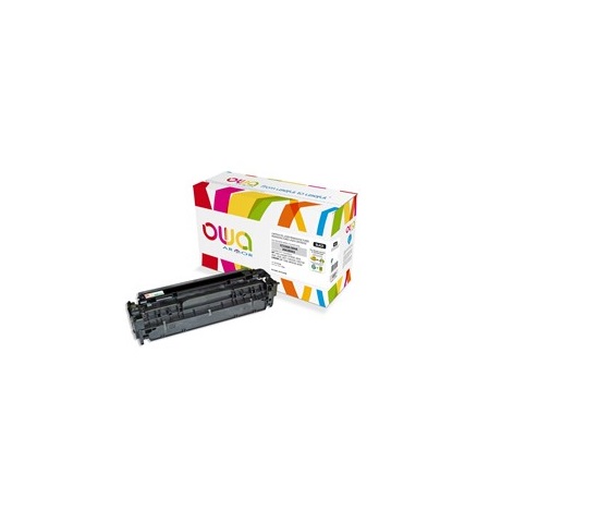 Toner OWA Armor do HP Color Laserjet CP2020, CP2025, CM2320, CM2720, 3500 stron, CC530A, czarny/black