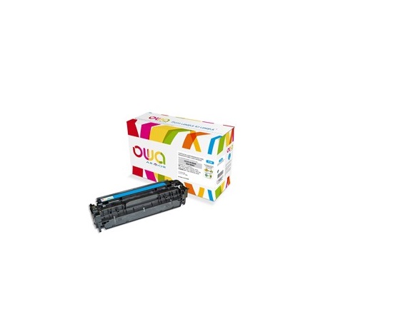 Toner OWA Armor do HP Color Laserjet CP2020, CP2025, CM2320, CM2720, 2800 stron, CC531A, niebieska/cyan