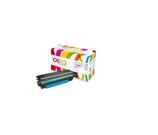 Toner OWA Armor do HP Color Laserjet CP3525, 7000 stron, CE251A, niebieska/cyan