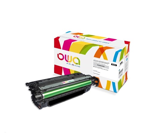 Toner OWA Armor do HP Color Laserjet CP4520/4525, 17000 stron, CE260X, czarny/black