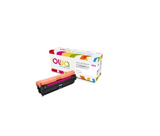 Toner OWA Armor do HP Color Laserjet Ese CP5520, 5525, 15000 stron, CE273A, czerwona/magenta