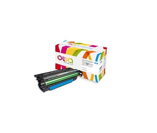 Toner OWA Armor do HP Color Laserjet Ese CM4540, 12500 stron, CF031A, niebieska/cyan