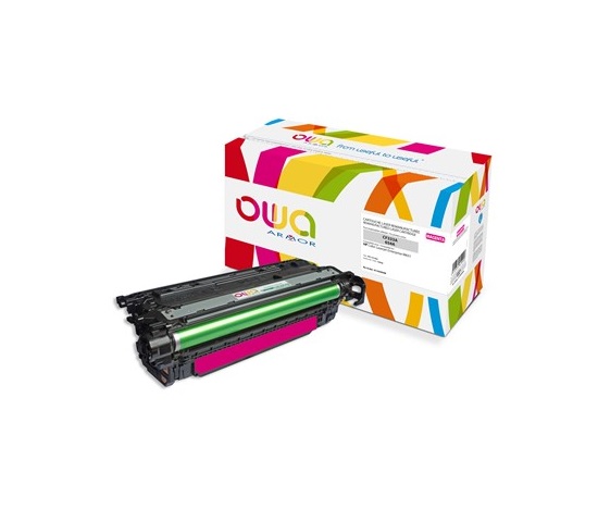 Toner OWA Armor do HP Color Laserjet Ese M651, 15000 stron, CF333A, czerwona/magenta