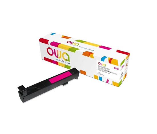 Toner OWA Armor do HP Color Laserjet Ese M855, 31500 stron, CF313A, czerwona/magenta