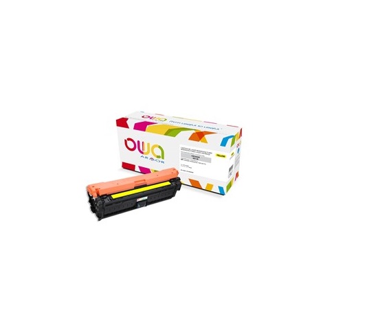 Toner OWA Armor do HP Laserjet Ese 700 M775, 16000 stron, CE342A, żółta/yellow