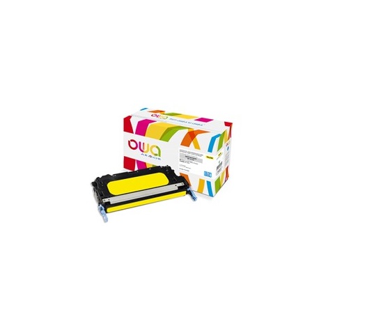 Toner OWA Armor do HP Color Laserjet 3600 CP3505, 8000 stron, Q6472A JUMBO, żółta/yellow