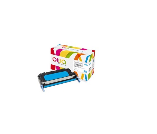 Toner OWA Armor do HP Color Laserjet 3800, 8000 stron, Q7581A JUMBO, niebieska/cyan