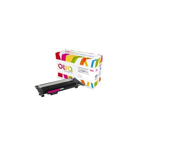 Toner OWA Armor do SAMSUNG CLP 360, 365, CLX 3300, 3305, 1000 stron, CLTM406S, czerwona/magenta (CLT-M406S,SU252A)