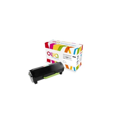 Toner OWA Armor do LEXMARK MX310, 410, 510, 511, 610, 611, 2500 stron, 60F2000, czarny/black