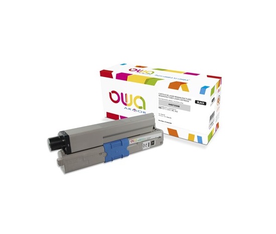 Toner OWA Armor do OKI C511, C531, MC 562, 7000 stron, 44973508, czarny/black