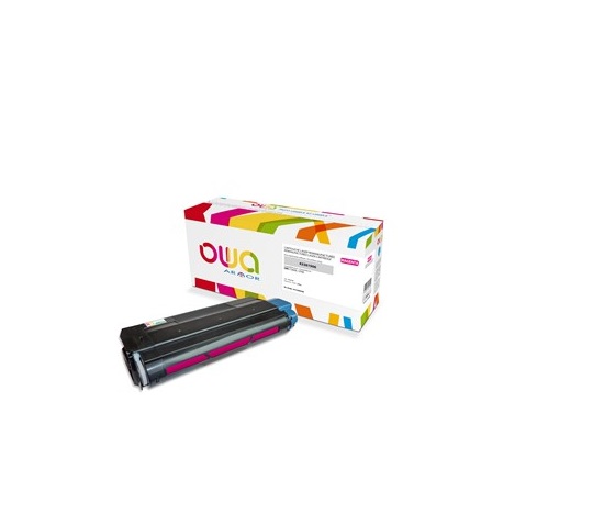 Toner OWA Armor do OKI C5600, C5700, 2000 stron, 43381906, czerwona/magenta