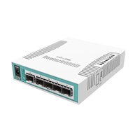 MikroTik Cloud Router Switch CRS106-1C-5S, 400MHz CPU, 128MB RAM,1xGLAN/SFP, 5xSFP slot, vč. L5 licence