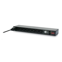 APC Rack PDU, Switched, 1U, 16A, 208/230V, (8)C13, IEC-320 C19 2.5 m