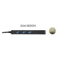 i-tec USB-C 3.1 Slim 3-portový HUB + RJ-45
