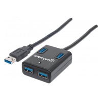 MANHATTAN USB 3.0 Hub, 4 Ports, Bus Power