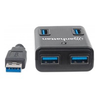 MANHATTAN USB 3.0 Hub, 4 Ports, Bus Power