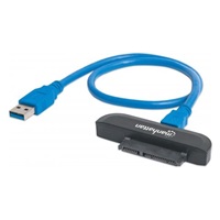 MANHATTAN Adaptér z USB 3.0 na SATA 2.5", blister