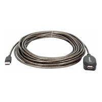 MANHATTAN Kabel USB 2.0 A-A, aktivní prodlužovací 5m, Daisy-Chainable, Blister